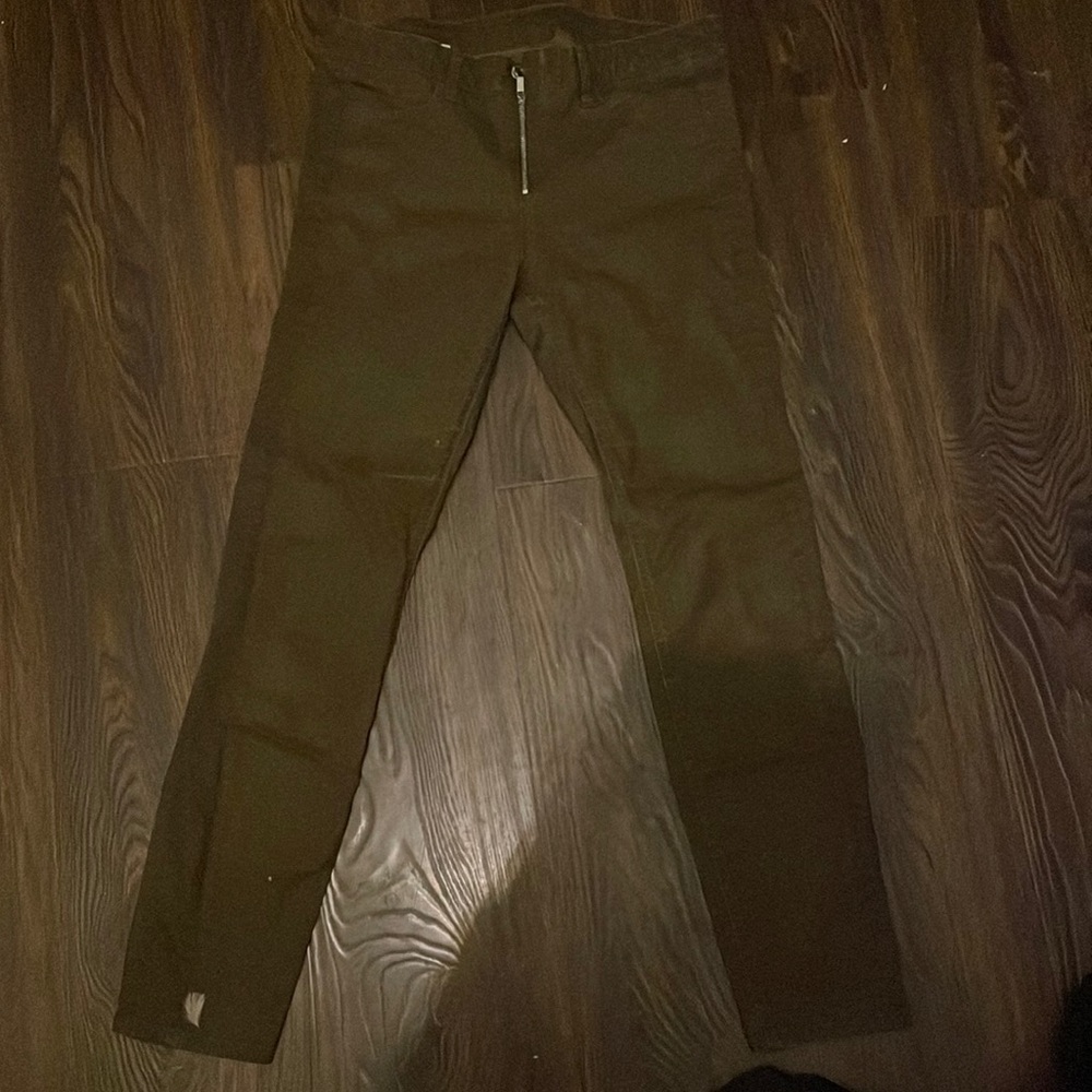 Zara Green Jean Pants size 8